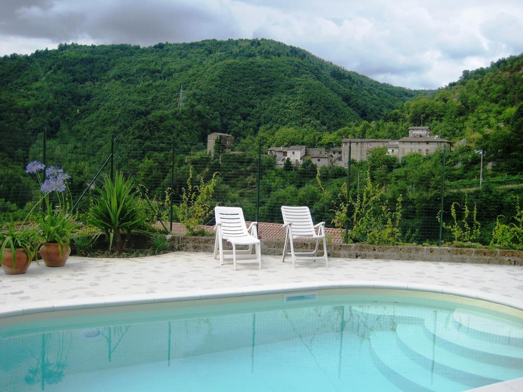 Agriturismo La Rocca Hotel Marsia Luaran gambar